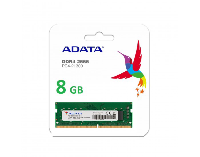 ADATA LAPTOP RAM 8GB DDR4 2666 MHZ